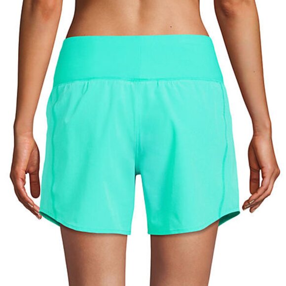 Lands' End 5-Inch Swim Shorts with Panty - Picture 3 of 6